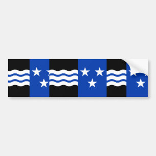 Aargau, Switzerland flag Bumper Sticker
