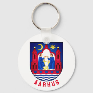 Aarhus coat of arms - DENMARK Key Ring