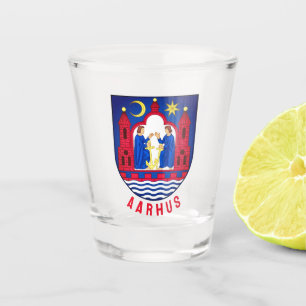 Aarhus coat of arms - DENMARK Shot Glass