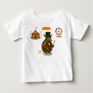 Aaron, aardvark ringmaster baby T-Shirt