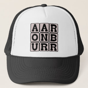 Aaron Burr, Famous Duellist Trucker Hat