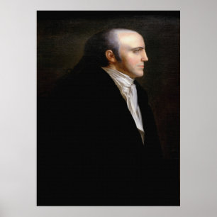 AARON BURR Portrait by John Vanderlyn Poster