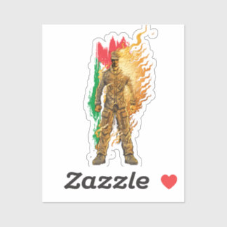 Aaron hero bushnell free palestine Sticker