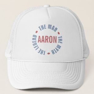Aaron Man Myth Legend Customisable Trucker Hat