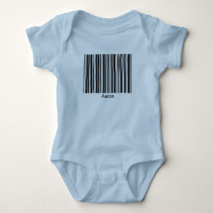 Aaron Personalised Functional Barcode Baby Creeper