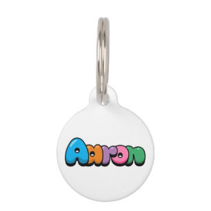 Aaron Pet Tag