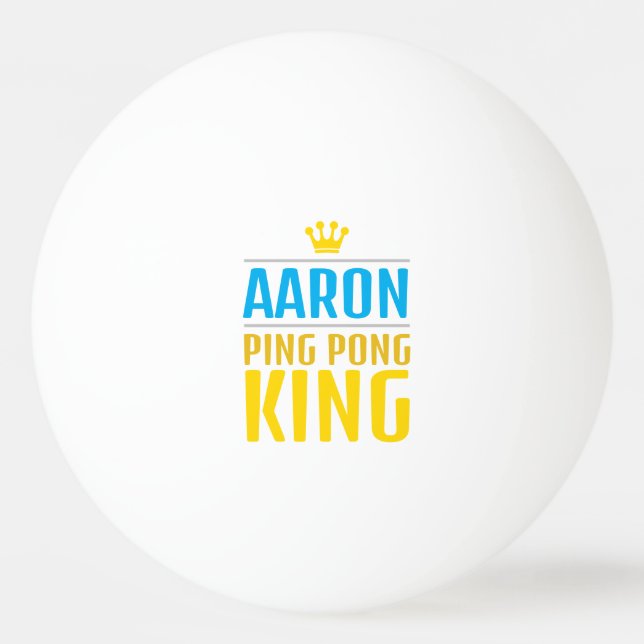 Aaron Ping Pong Ball (Front)