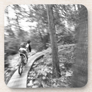 Aaron Rodgers mountain biking on the Stairway to Coaster