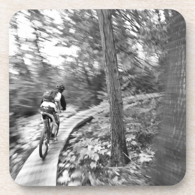 Aaron Rodgers mountain biking on the Stairway to Coaster (Front)