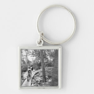 Aaron Rodgers mountain biking on the Stairway to Key Ring
