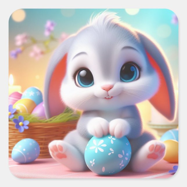 Aaron Square Sticker (Front)