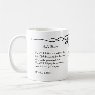 Aaronic Blessing and Cross Mug