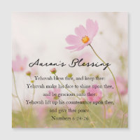 Aaron's Blessing Magnet