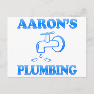 Aaron's Plumbing Postcard