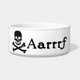 Aarrrf! Dog Bowl