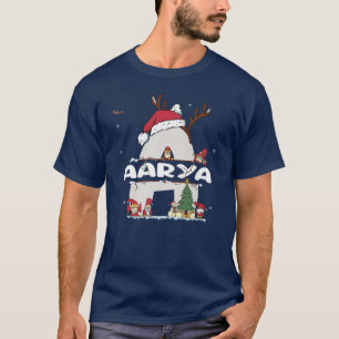 Aarya Christmasw Aarya Name for funny Xmas T-Shirt