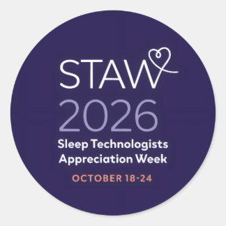 AAST 2026 STAW Round Sticker