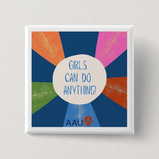 AAUW Button (Front)