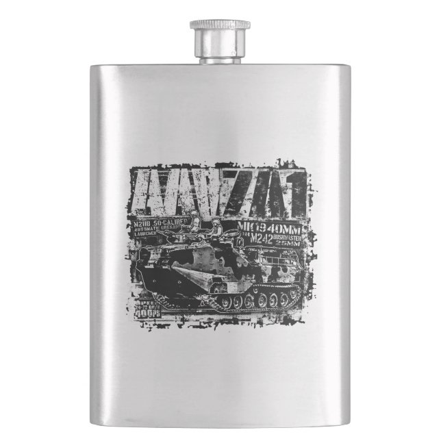 AAV-7A1 Hip Flask Classic Flask (Front)