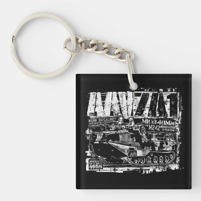 AAV-7A1 Keychain Acrylic Keychain (Front)