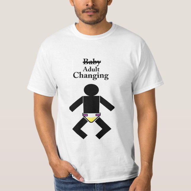 AB/ Adult Baby Change Time Tee (Front)