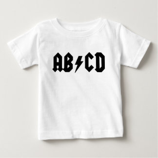 AB/CD Baby Shirt
