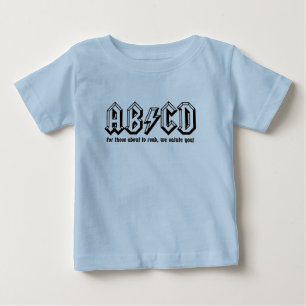 AB/CD - Get ready to READ! Baby T-Shirt