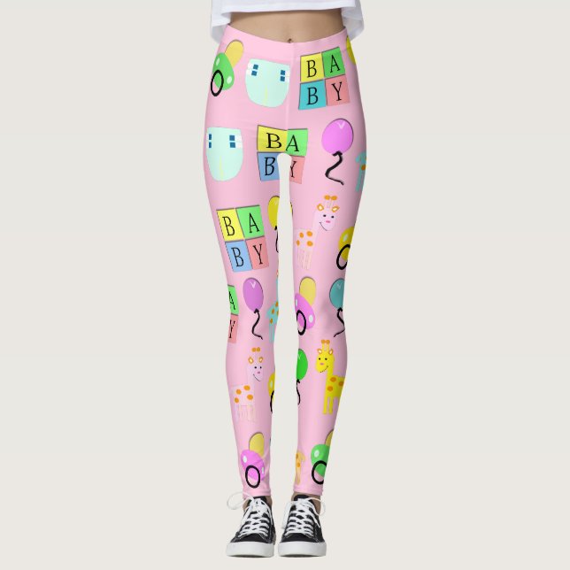 AB/DL leggings - All over Leggings - Baby 4 Life (Front)