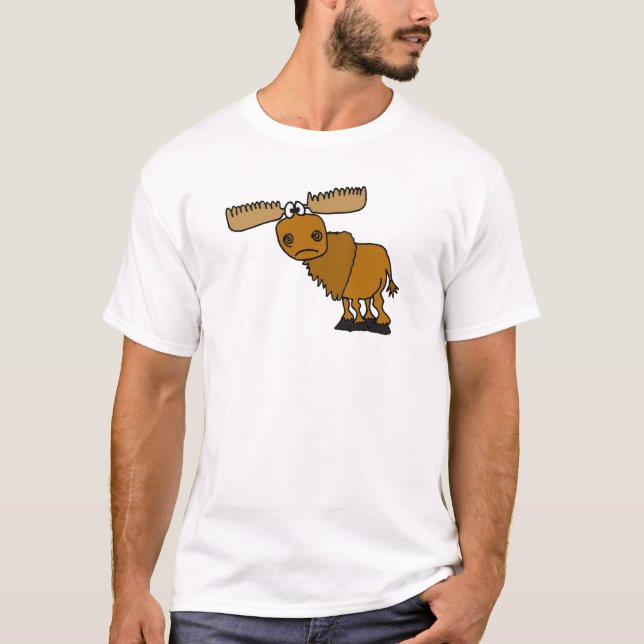 AB- Goofy Moose Design T-Shirt (Front)