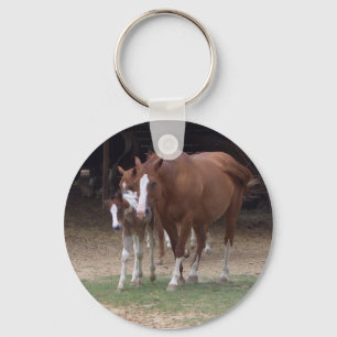AB- Horses Key Chain