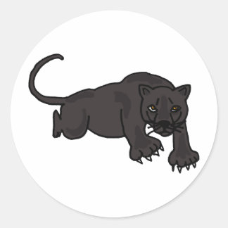 AB- Leaping Panther Stickers