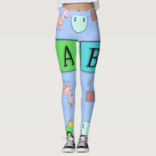 AB leggings/ Adult Baby Super Cute/ Baby4Life Leggings