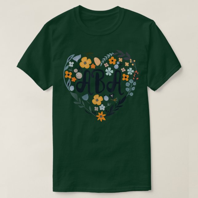 ABA Applied Behaviour Analysis Sped Teacher 2022 S T-Shirt (Design Front)