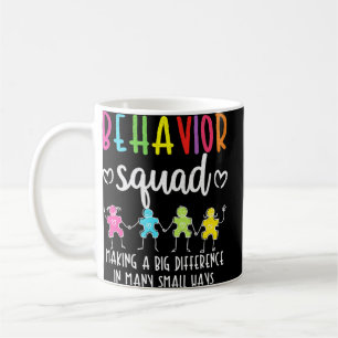 Aba Behaviour Squad Applied Behaviour Analysis Cre Coffee Mug