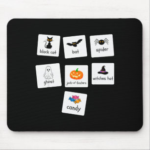 Aba Halloween Special Education Teacher Behavior Y Mouse Mat