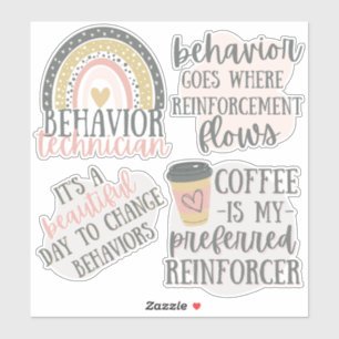 ABA Stickers, Behaviour Analyst Gift, Behaviour Te