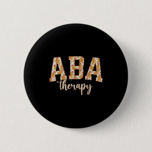 Aba Therapy Gingerbread Man Behavior Yst Christmas 6 Cm Round Badge