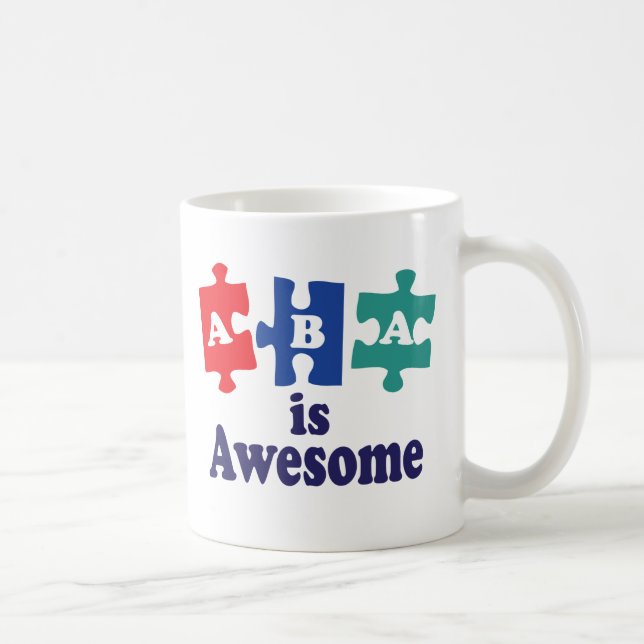 ABA Therapy is Awesome Coffee Mug (Right)