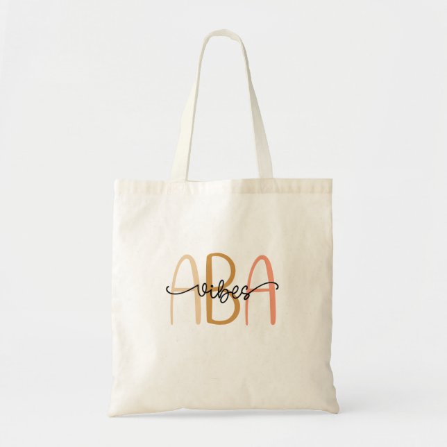 ABA Vibes Tote Bag (Front)