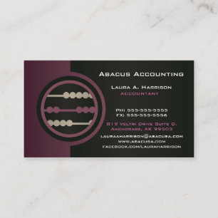 Abacus Accounting Business Cards