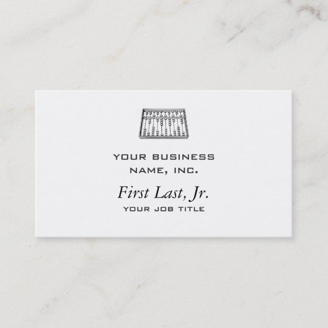 Abacus Business Card (Front)