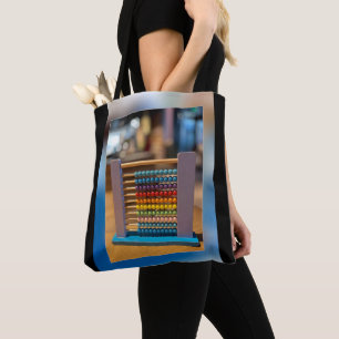 Abacus first computer tote bag