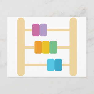 abacus postcard