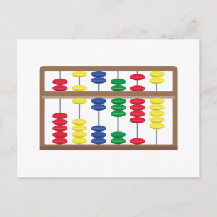 Abacus Postcard