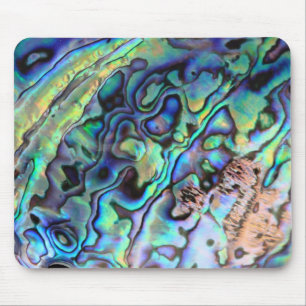 Abalone paua shell mousepad