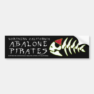 Abalone Pirates Bumper Sticker