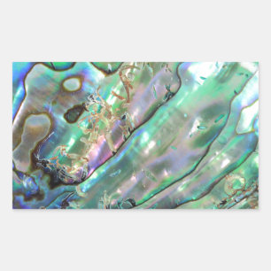 Abalone Rectangular Sticker