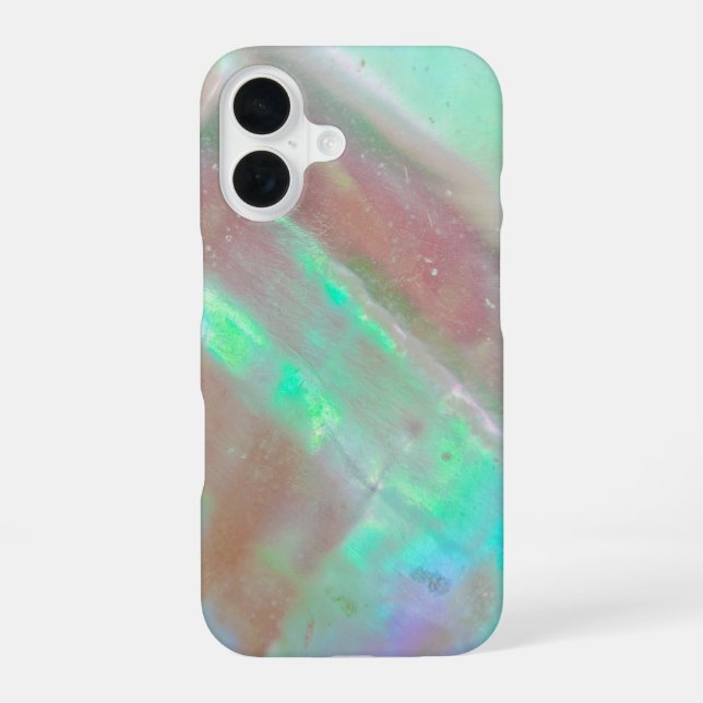Abalone Sheel Pattern iPhone Case (Back)