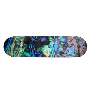 Abalone shell beautiful paua detail skateboard