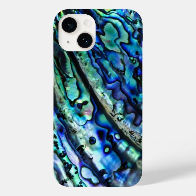 Abalone Shell | Colourful Abstract Case-Mate iPhone Case (Back)